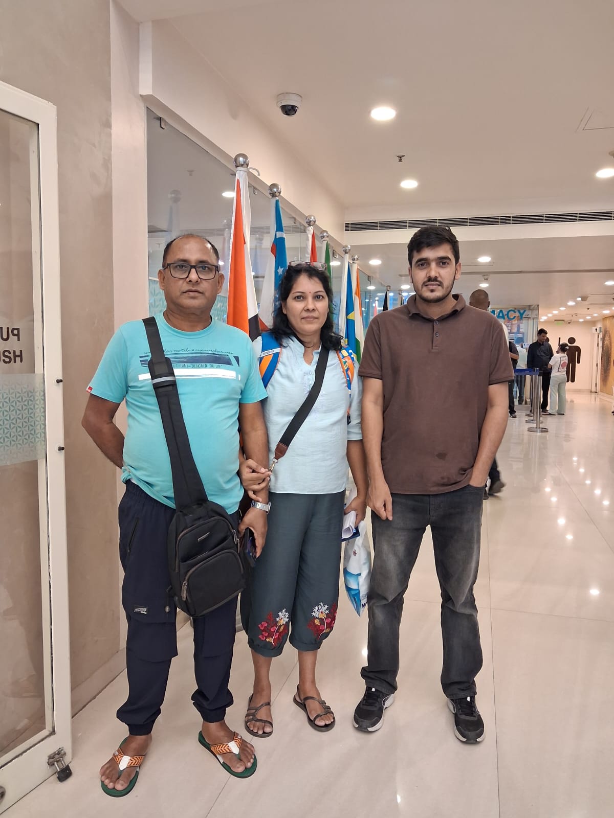Mr. Gokool from Mauritius, iTind prostate treatment patient at Manipal Hospital Dwarka